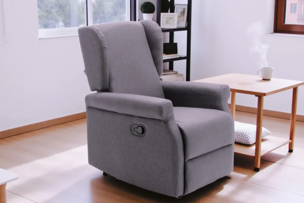 Poltrona Cara Relax Manual - Grigio