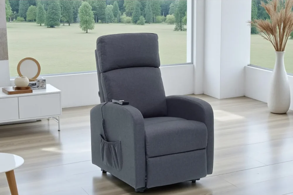 Poltrona Miranda Lift - Blu Jeans