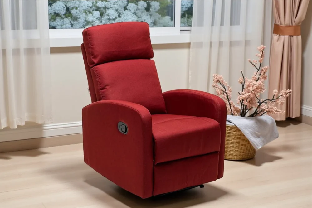 Poltrona Miranda Relax Manual - Rosso