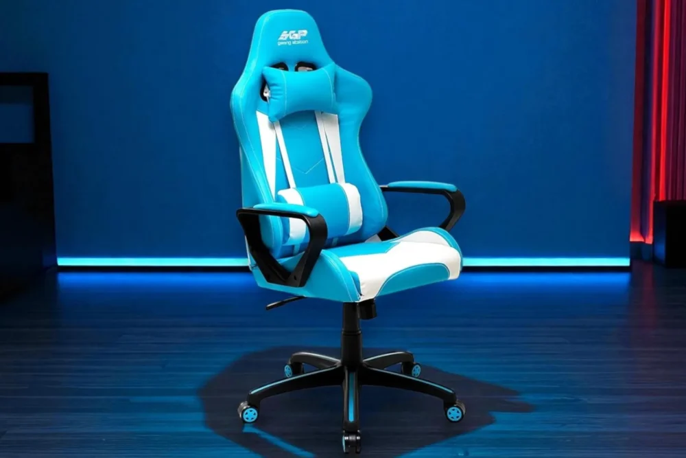 Poltrona Professional Gaming Azzurro