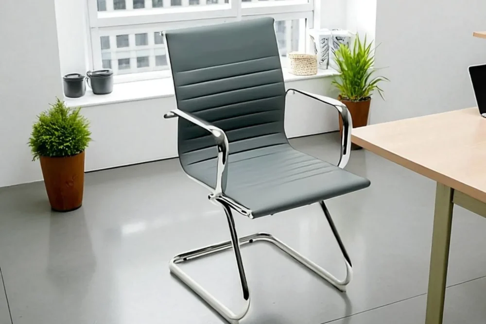 Poltrona attesa Zeno Grigio