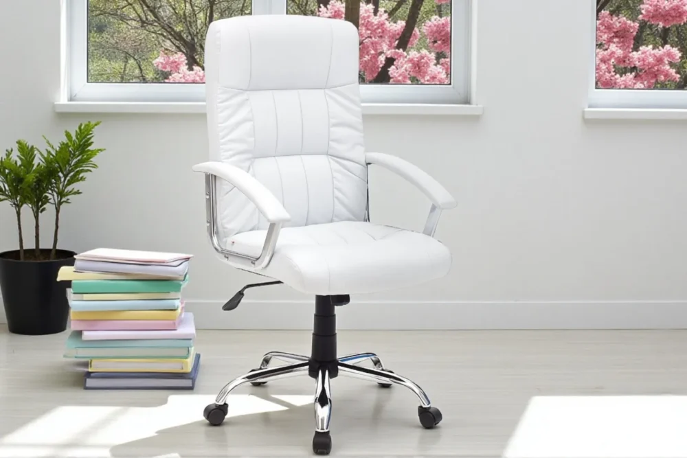 Poltrona ufficio Capo Bianca