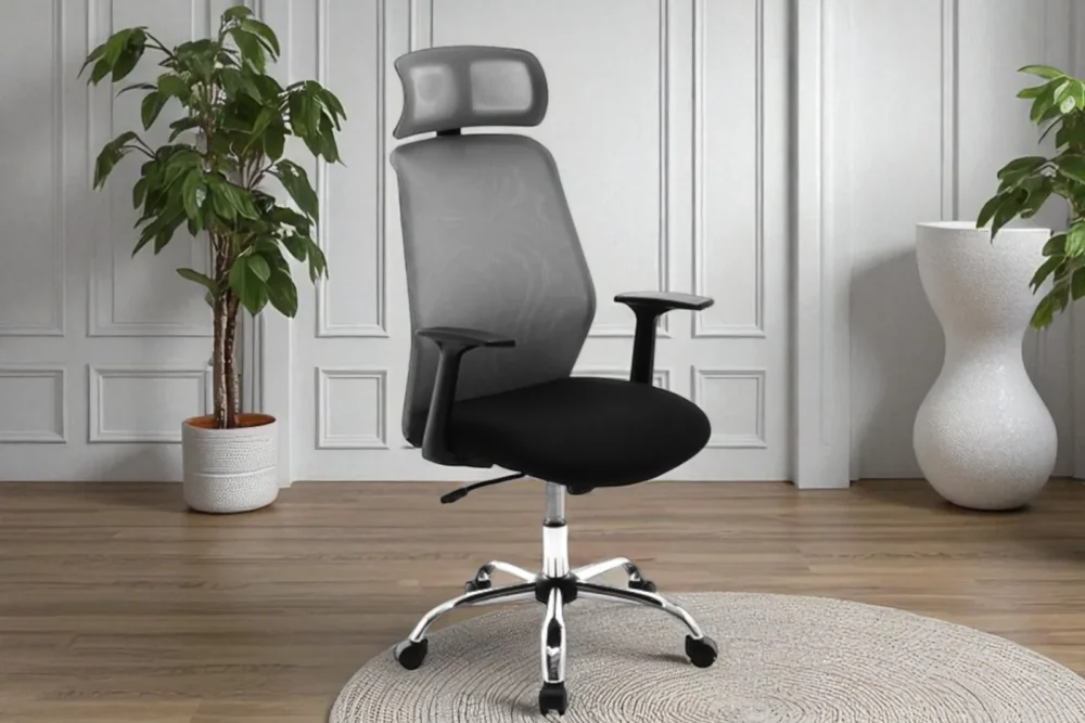 Poltrona ufficio Cart grigia