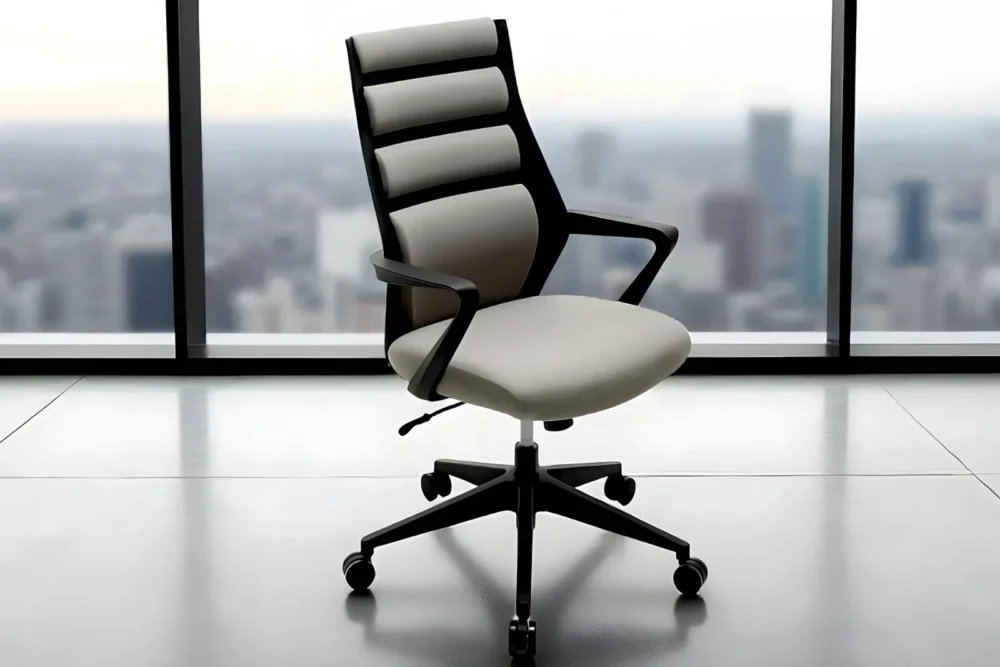 Poltrona ufficio Line Grigia