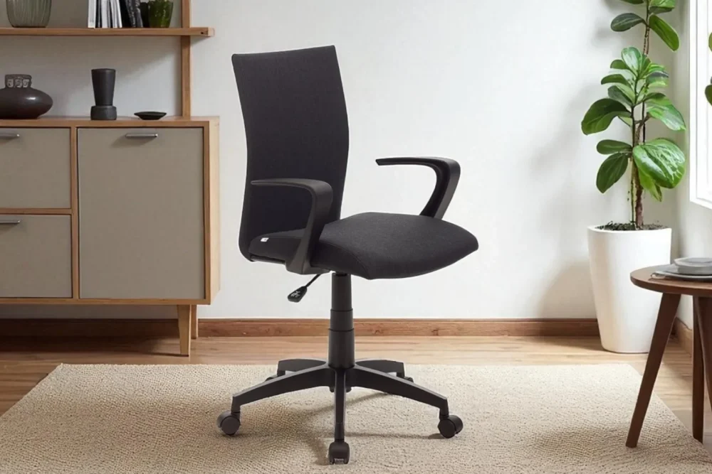 Poltrona ufficio Milan Nera