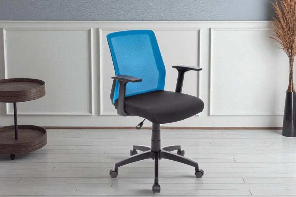 Poltrona ufficio Moderno Blu