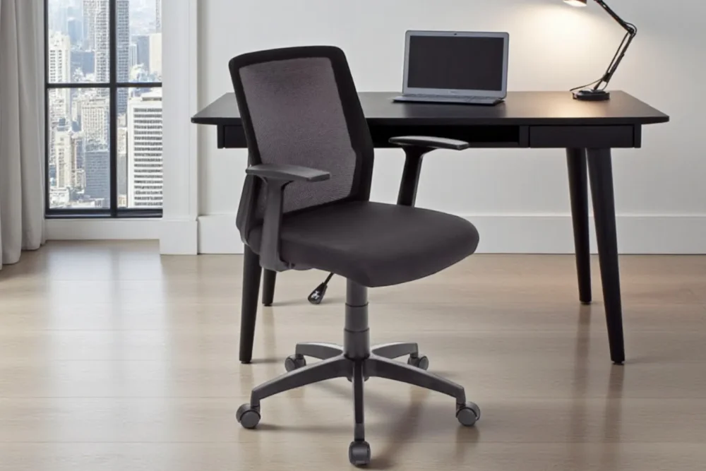 Poltrona ufficio Moderno Nera