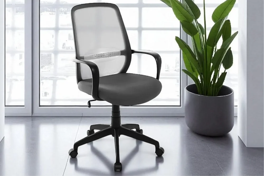 Poltrona ufficio People Grigia