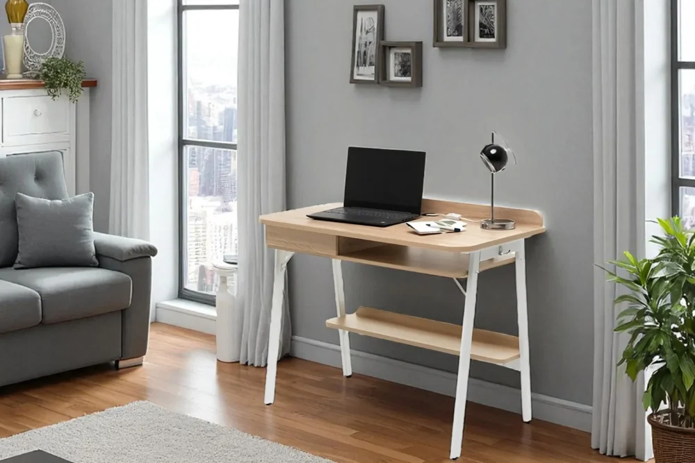 Scrivania Compatta 100 Rovere