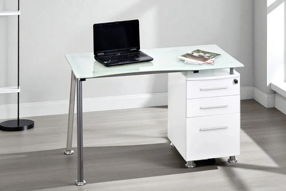 Scrivania Prime 120 finitura Bianca