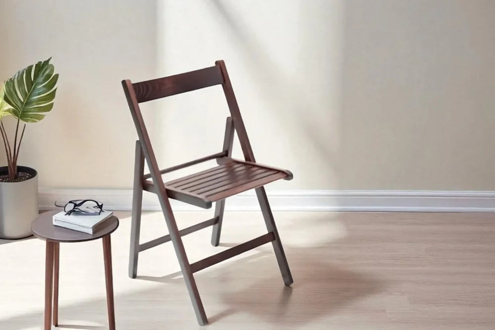 Sedia in legno Pieghevole Wenghé