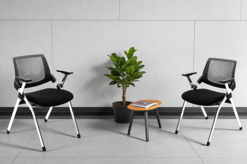 Visione ambientata Poltrona attesa Brief Grigia