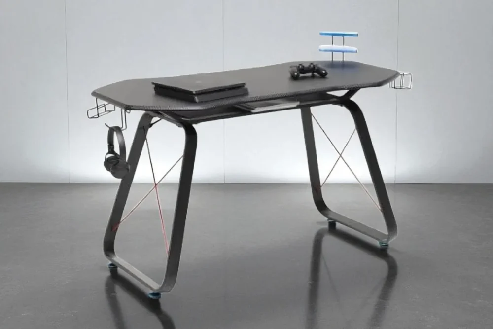 minnn Scrivania porta computer nera Gaming