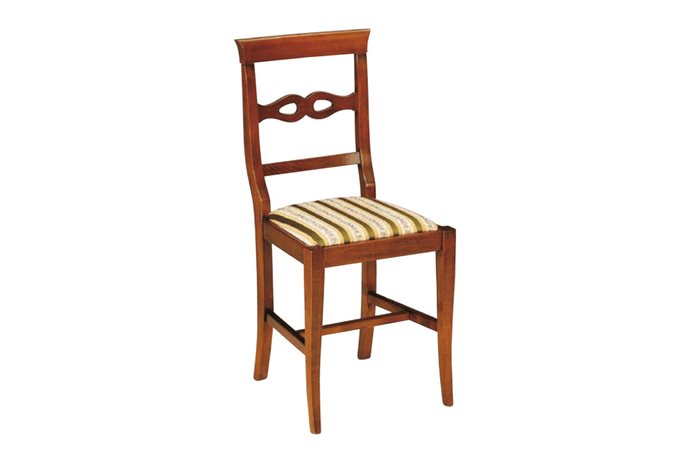 Art. 113 - Sedia fondino massello - imbottito - paglia