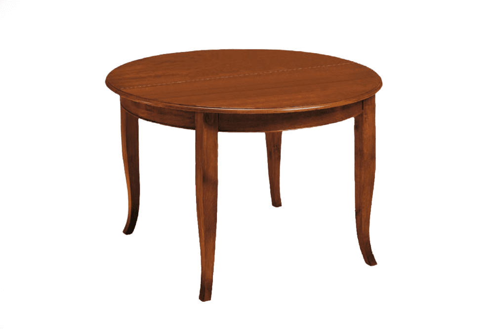 Tavolo cm Ø 120 con 1 all. da cm 40