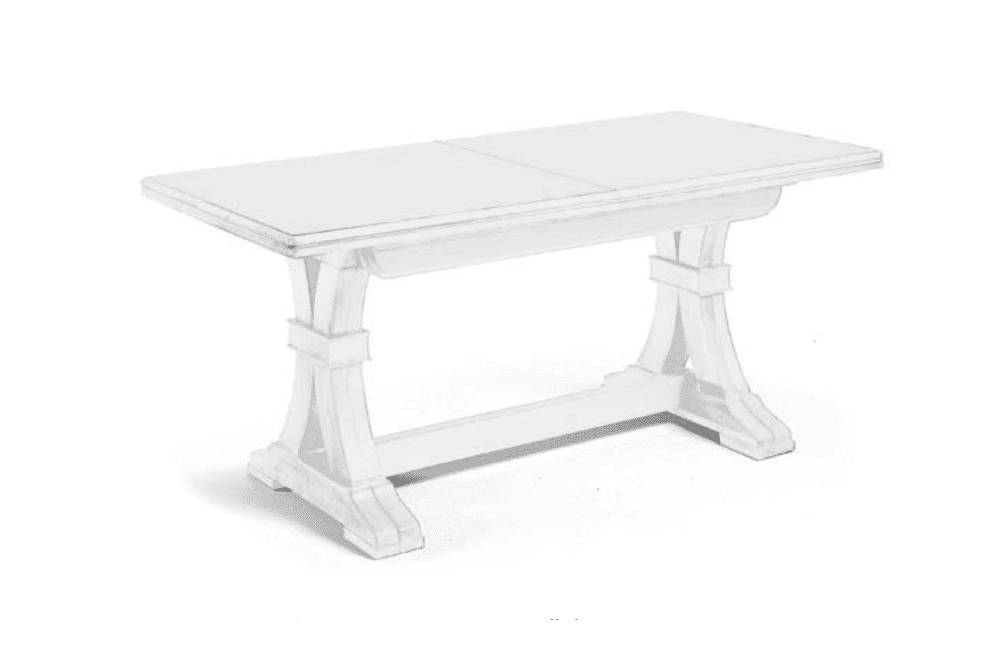 Tavolo Fratino bianco