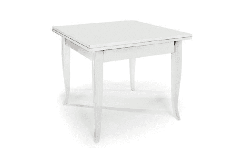 Tavolo a libro bianco