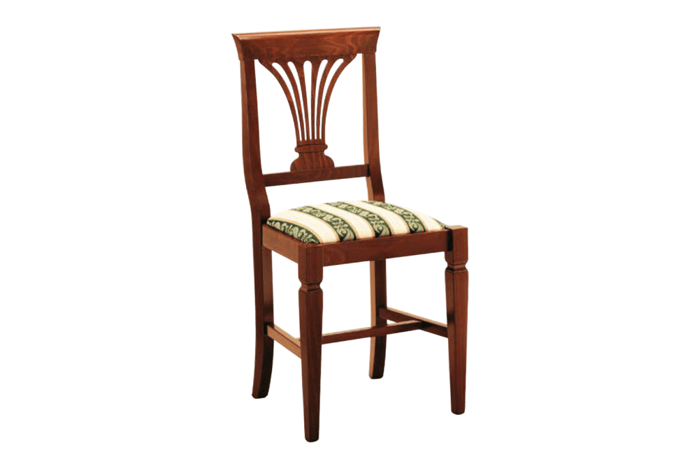 Art. 87 - Sedia fondino massello - imbottito - paglia