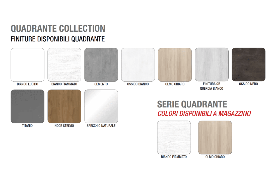 Mobile Pluriuso - Quadrante - Colori