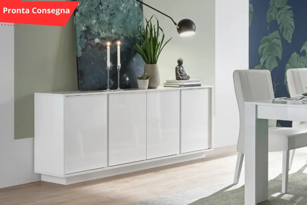 Soggiorno Ice - Madia 4ante Pronta Consegna