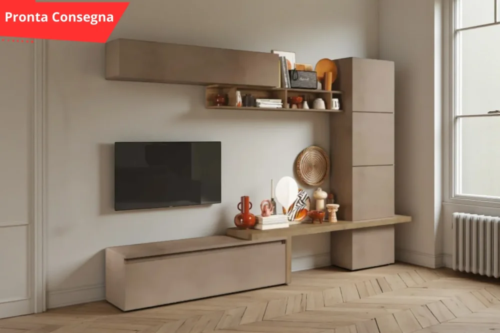 Soggiorno - Infinity 9000 03 BRMR - Bronzo e Mercure A