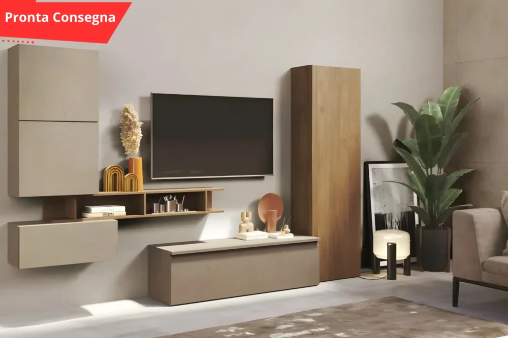 Soggiorno Infinity 9000 76 AGMR - Argilla e Mercury A