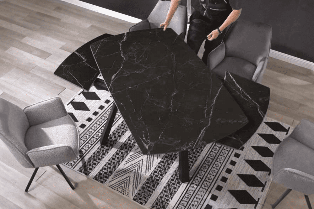 Tavolo Vortex cm.120×90 allungabile cm.180×90