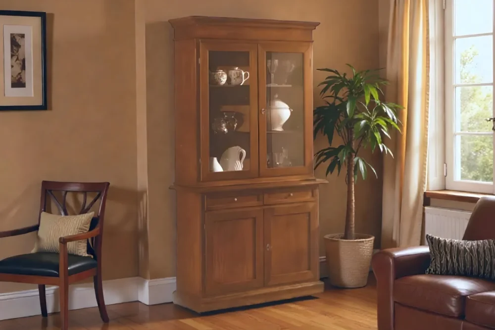 Art. 204B Cristalliera 2 porte 2 cassetti