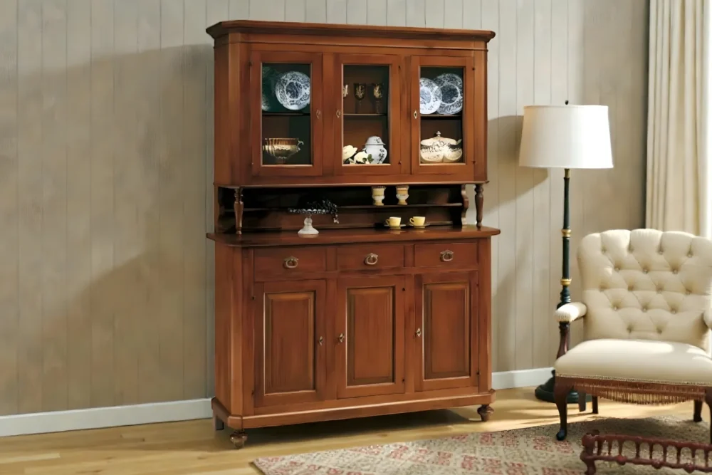 Art. 207 Cristalliera 3 porte 3 cassetti