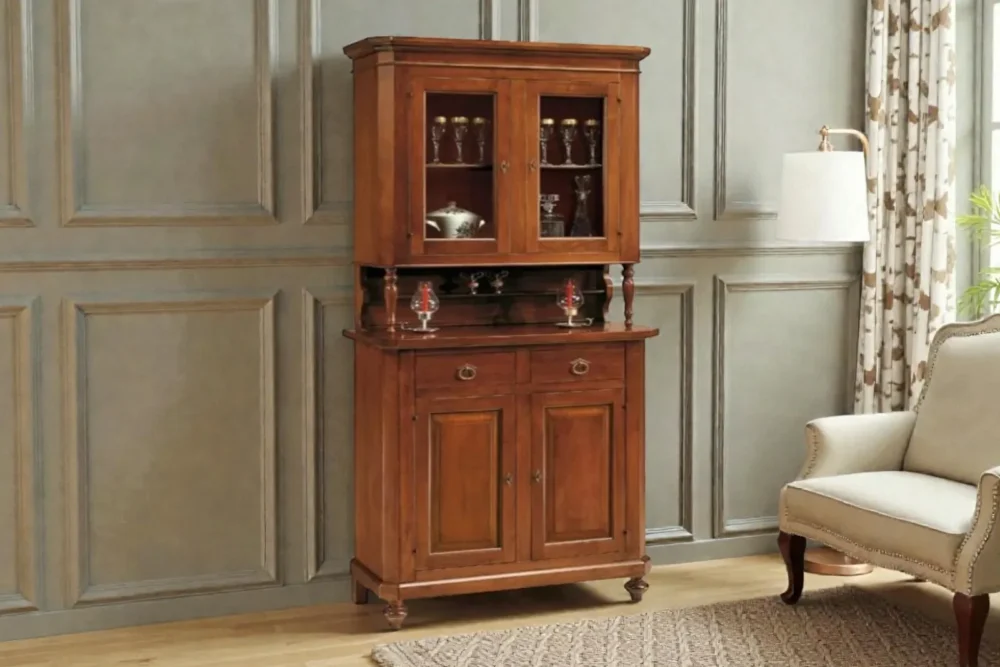 Art. 209 Cristalliera 2 porte 2 cassetti