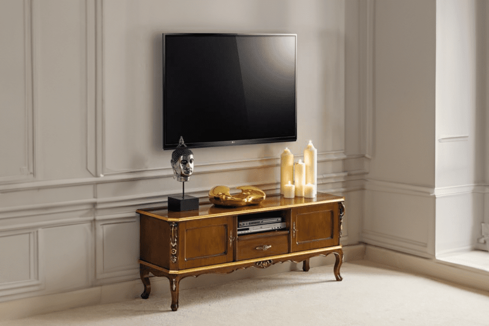 Base TV 2 porte 1 cassetto