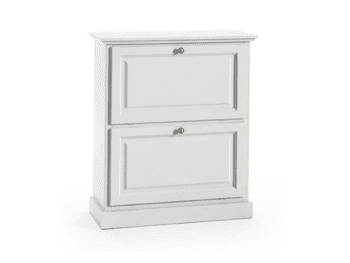 Scarpiera laccata bianca 2 (1)