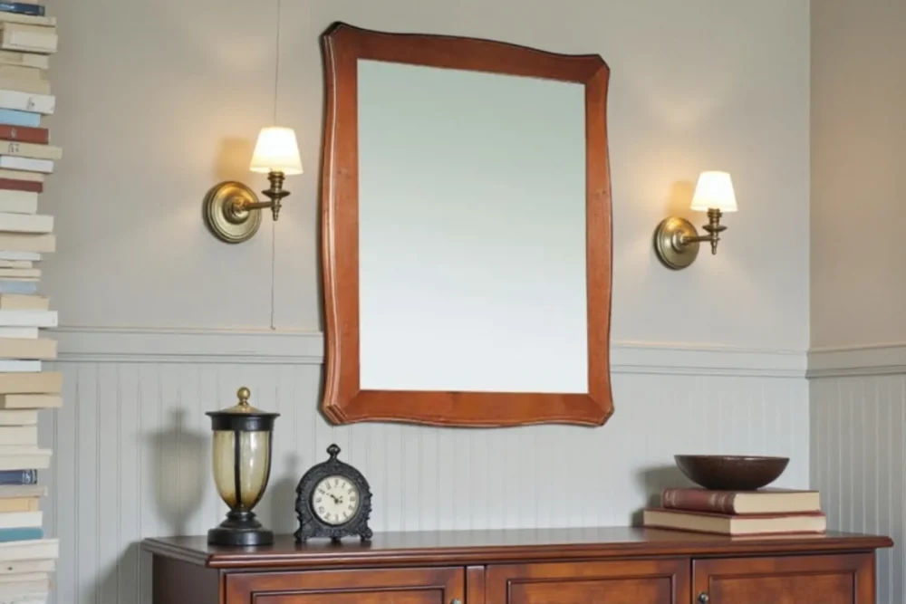 Specchiera - Finitura noce art 689