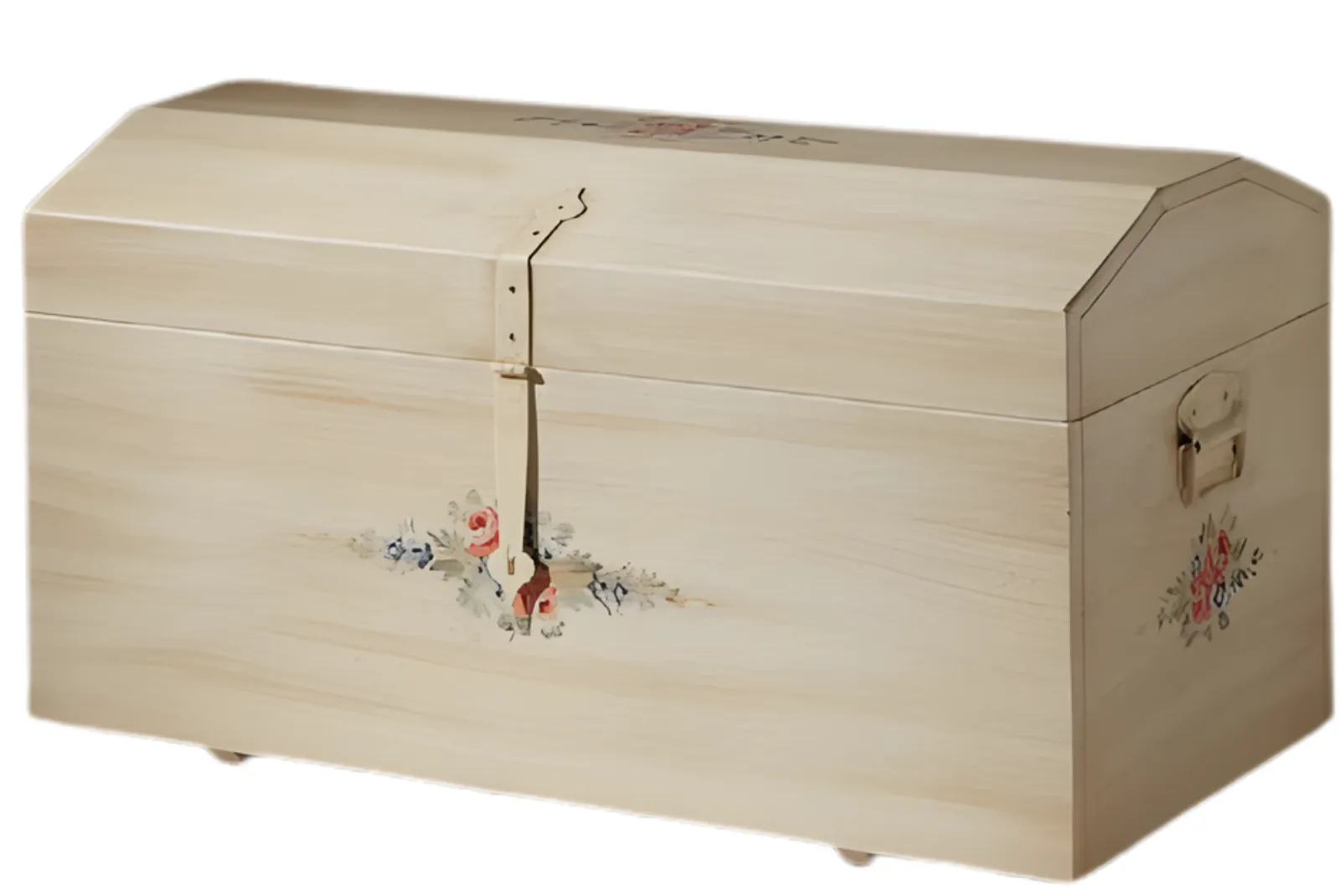 Zoom Baule decorato L.98 P.47 H.46
