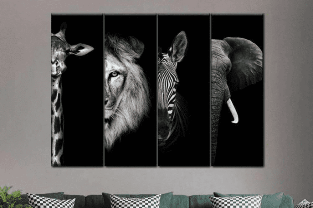 Quadro Animals - Stampa in vetro temperato