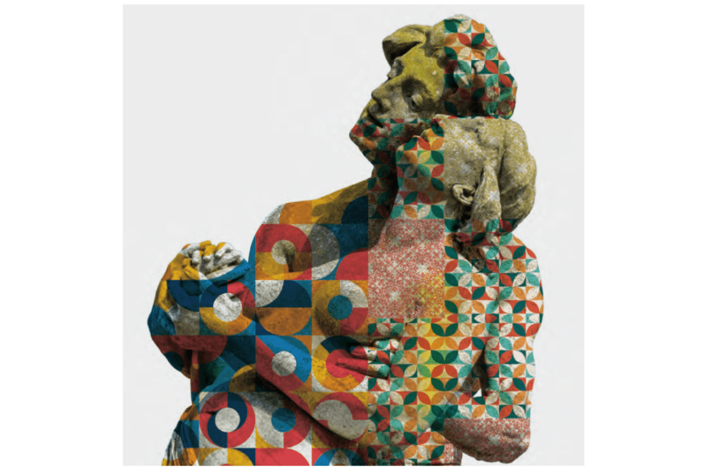 Quadro Couple in love - Stampa in vetro temperato 2