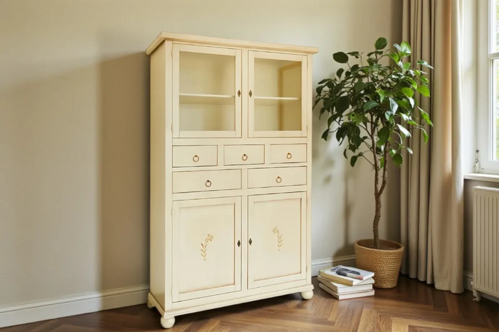 Dispensa avorio patinato L.118