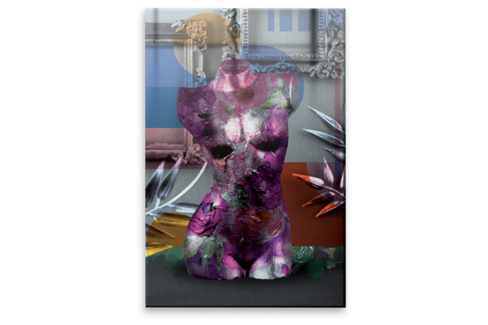 Quadro Flowers - Stampa in vetro temperato