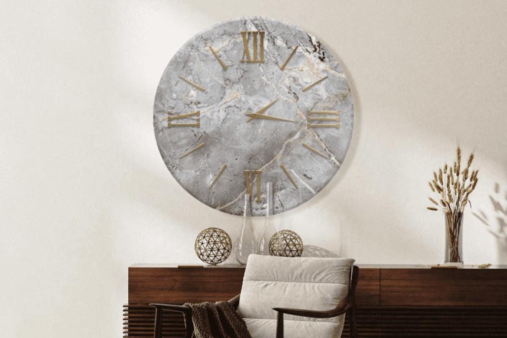 : Orologio Marmo palissandro