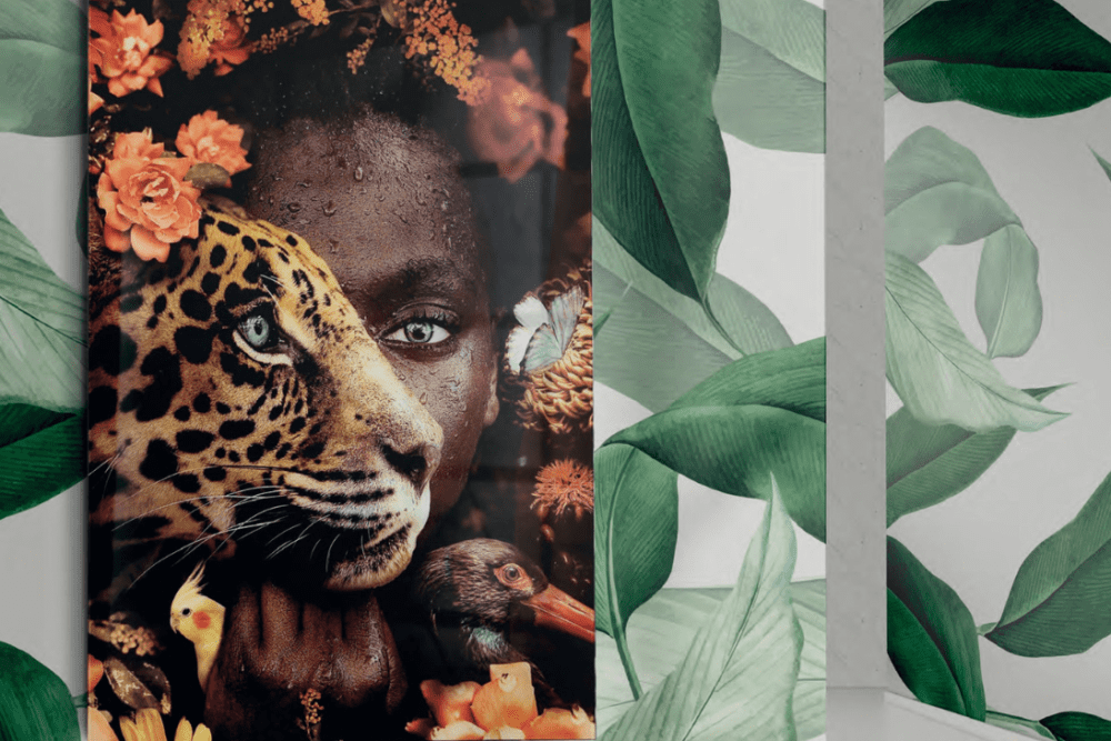 Quadro Safari - Stampa in vetro temperato