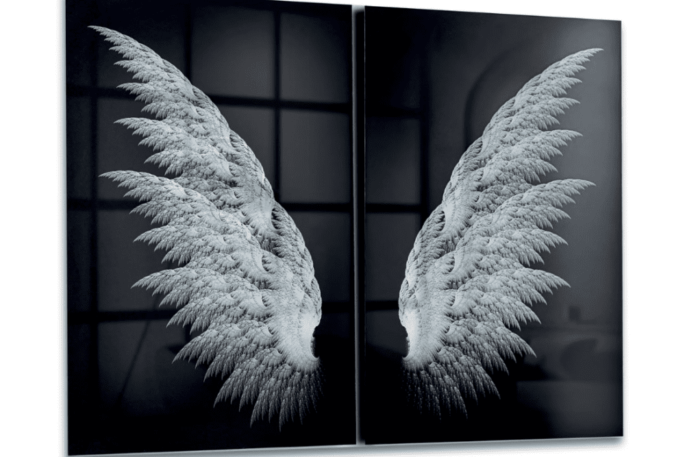 Quadro Wings - Stampa in vetro temperato