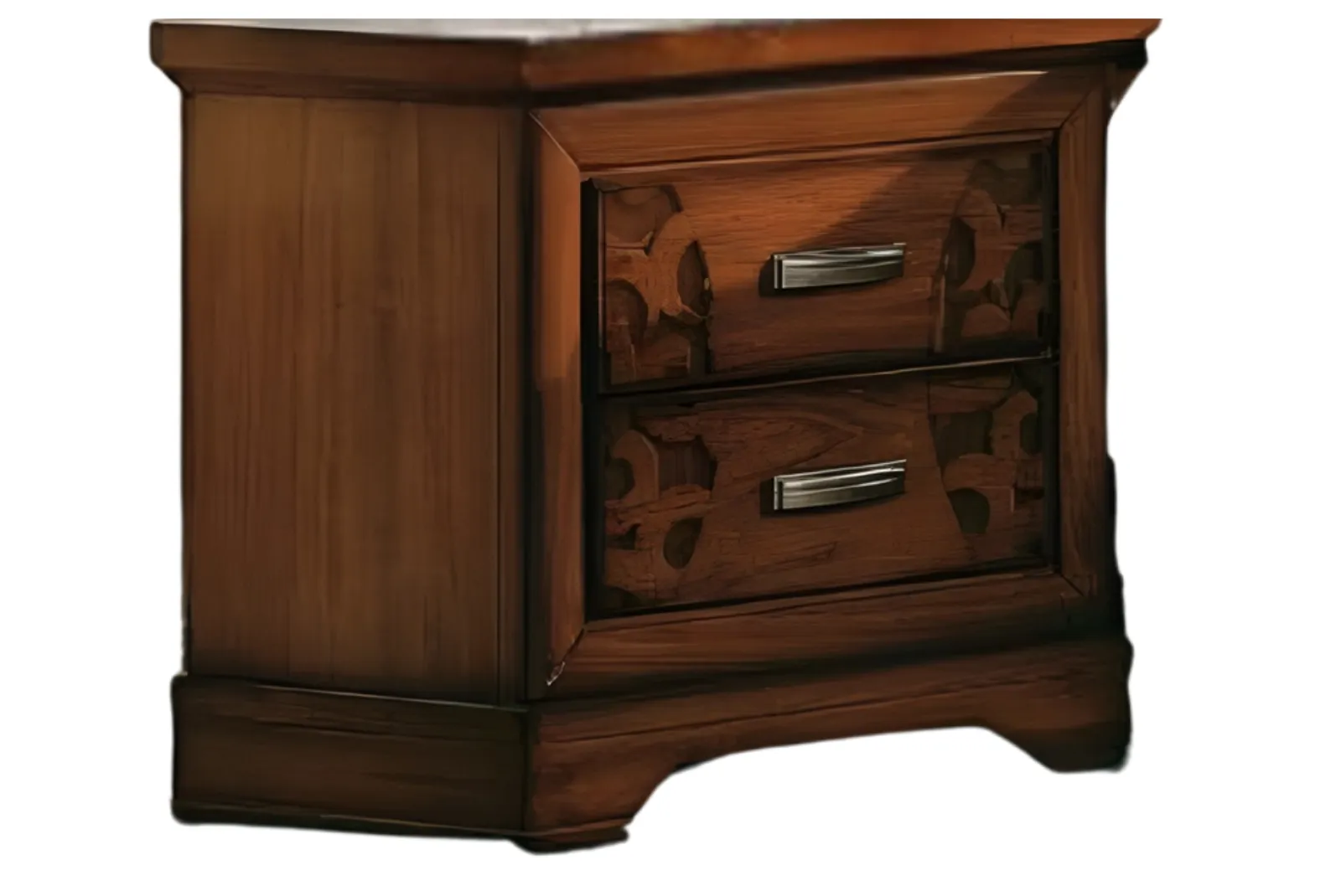 Comodino Finitura Bassano con decoro in rilievo - immagine 5