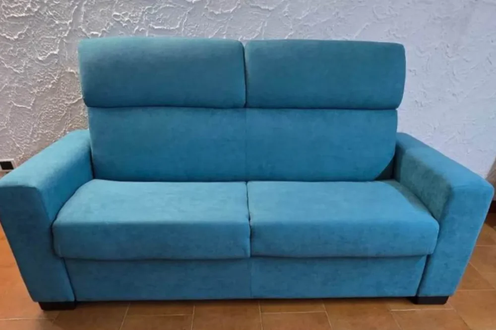 DIVANO LETTO MOD.PISA CON MATERASSO H.18 "Pronta consegna"