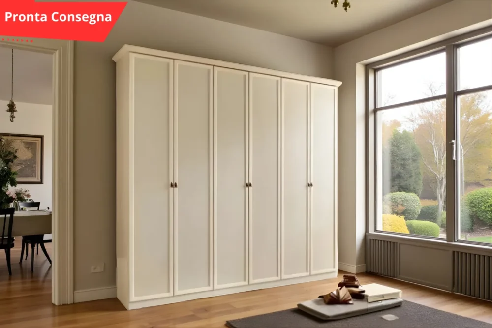 ARMADIO Avorio 4A Pronta Consegna