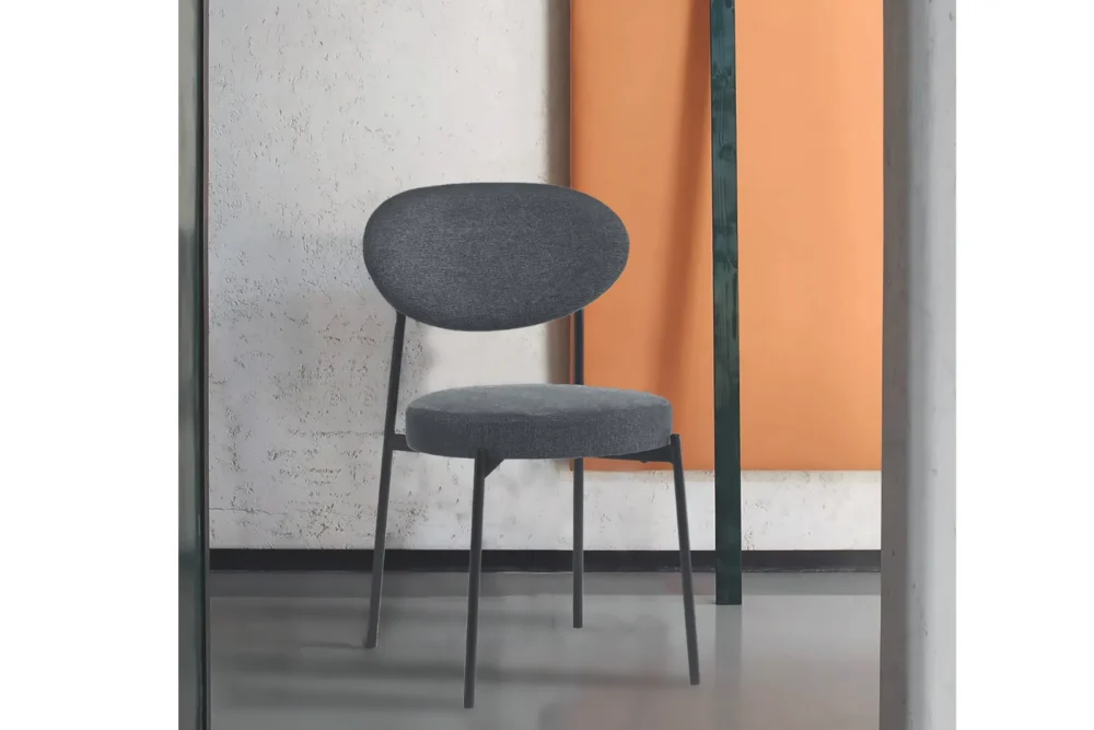 Sedia Ylenia in tessuto antimacchia