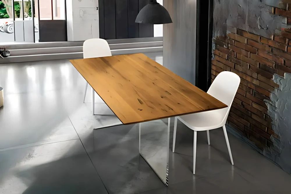 Tavolo Grace 160x90 Rovere Nodato