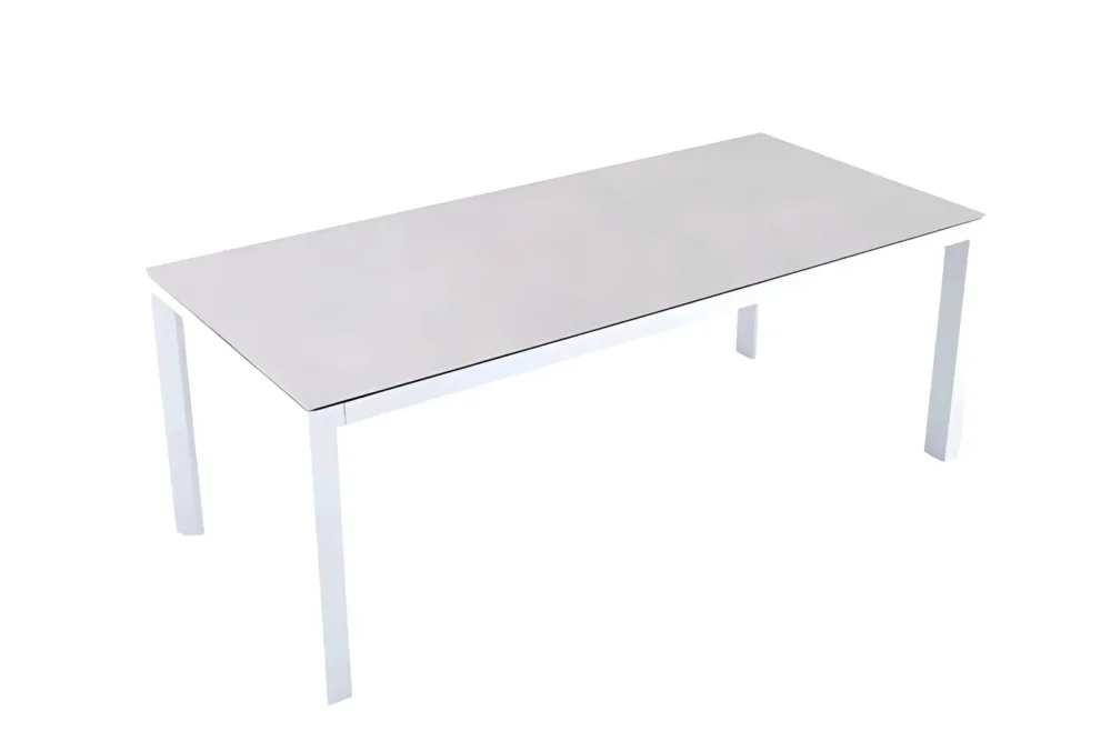 Tavolo Merano Stone 220x90 cm Bianco