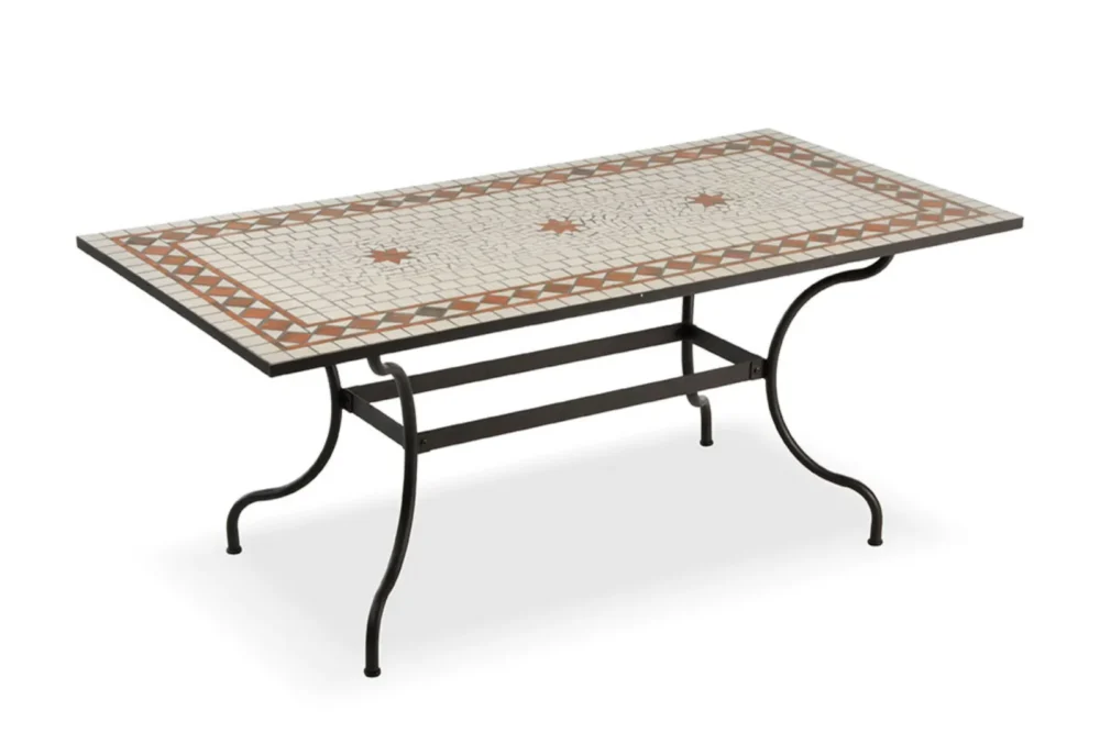 Tavolo Mosaico Ceramica 160