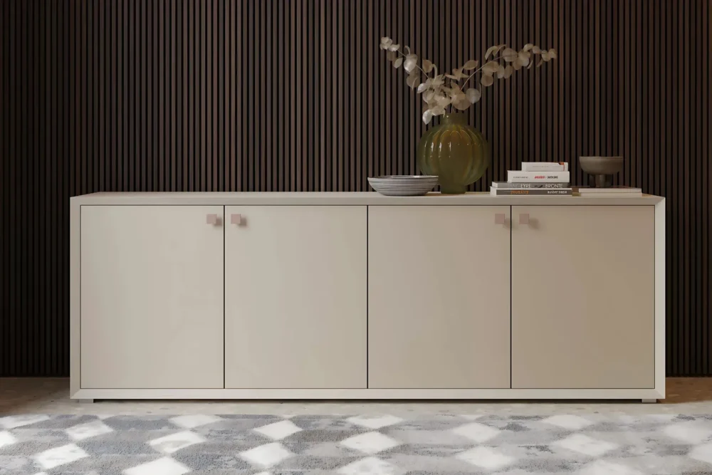 Madia Laccato Liscio Creta Personalizzabile