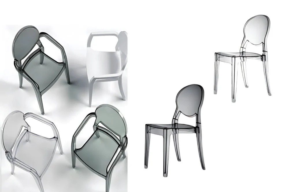 Sedie Modello Igloo in policarbonato